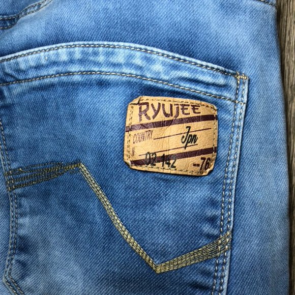 Medium Mens RYUJEE Japan Sweat Jeans - Picture 10 of 15